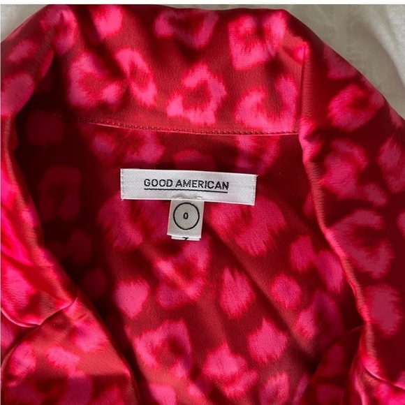 Good American red leopard pajama set - Picture 12 of 16